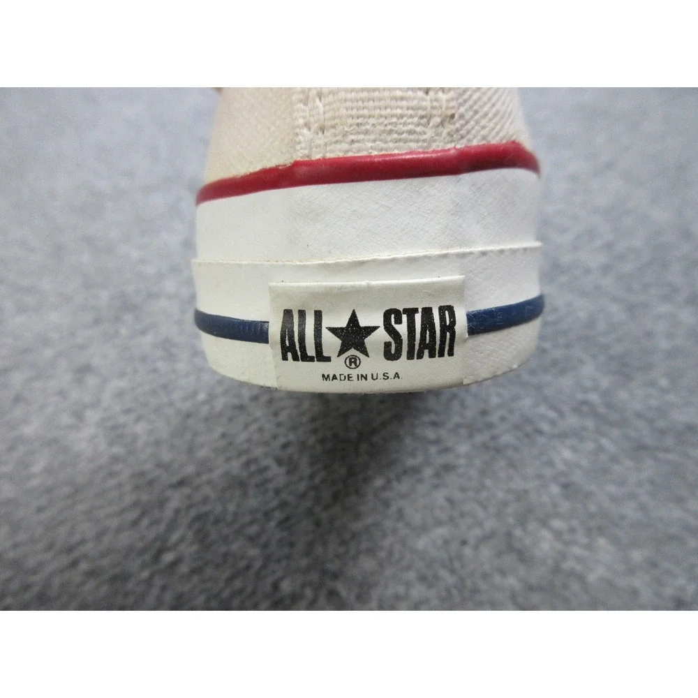 Vintage Converse Chuck Taylor All Star Shoes Boys Size 2 1/2 High Top USA 90s‎